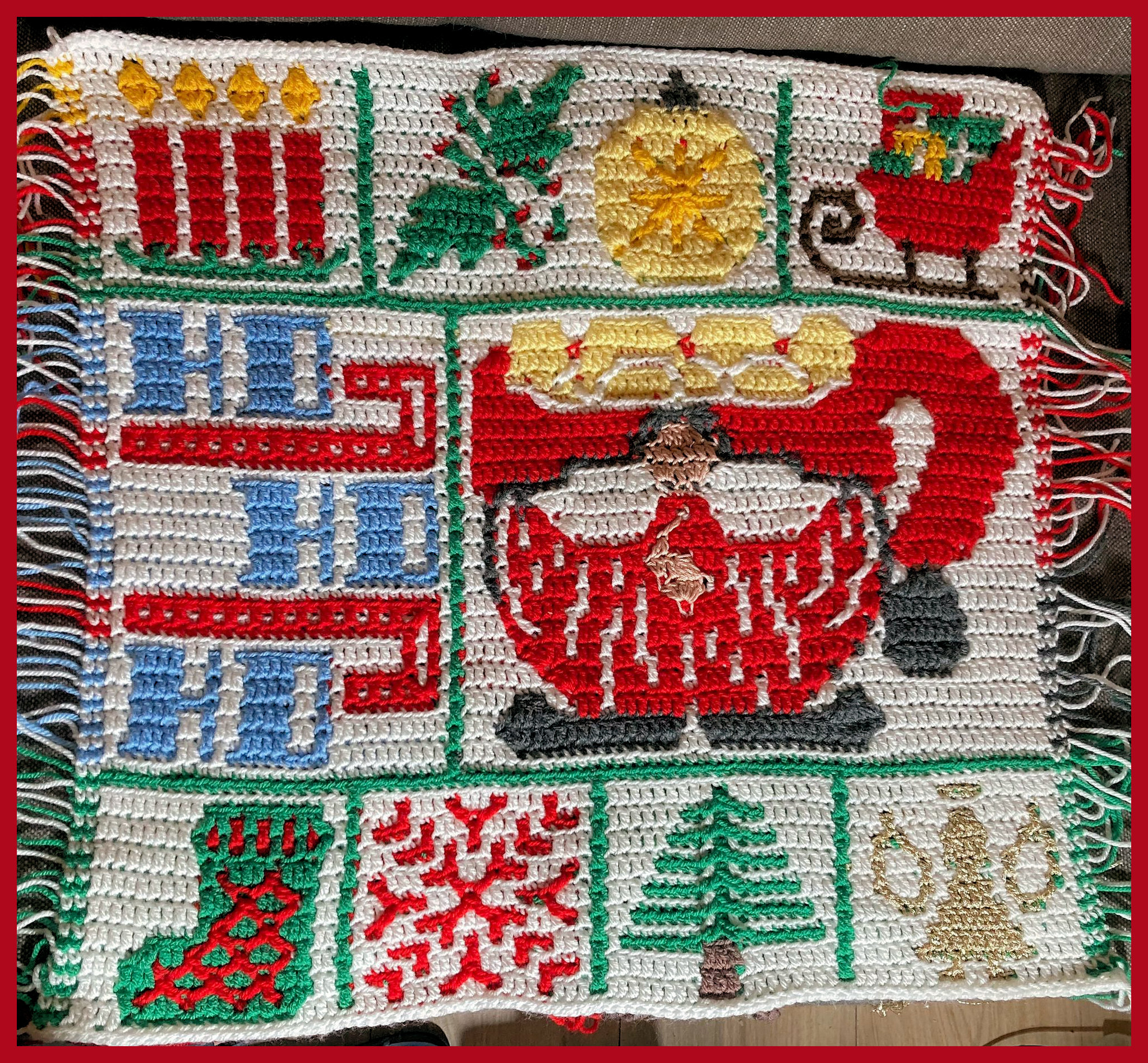 Christmas Mosaic Mug pattern