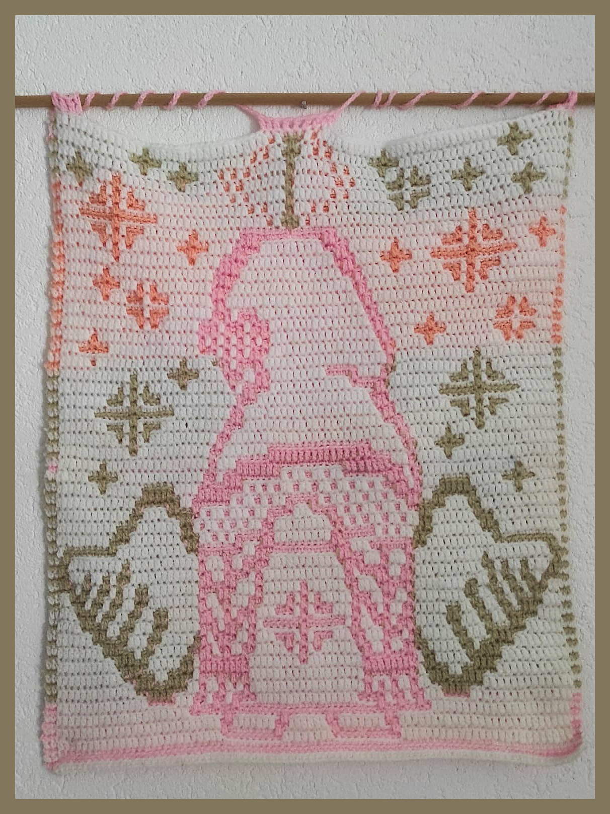Cute little Angel Gnome pattern