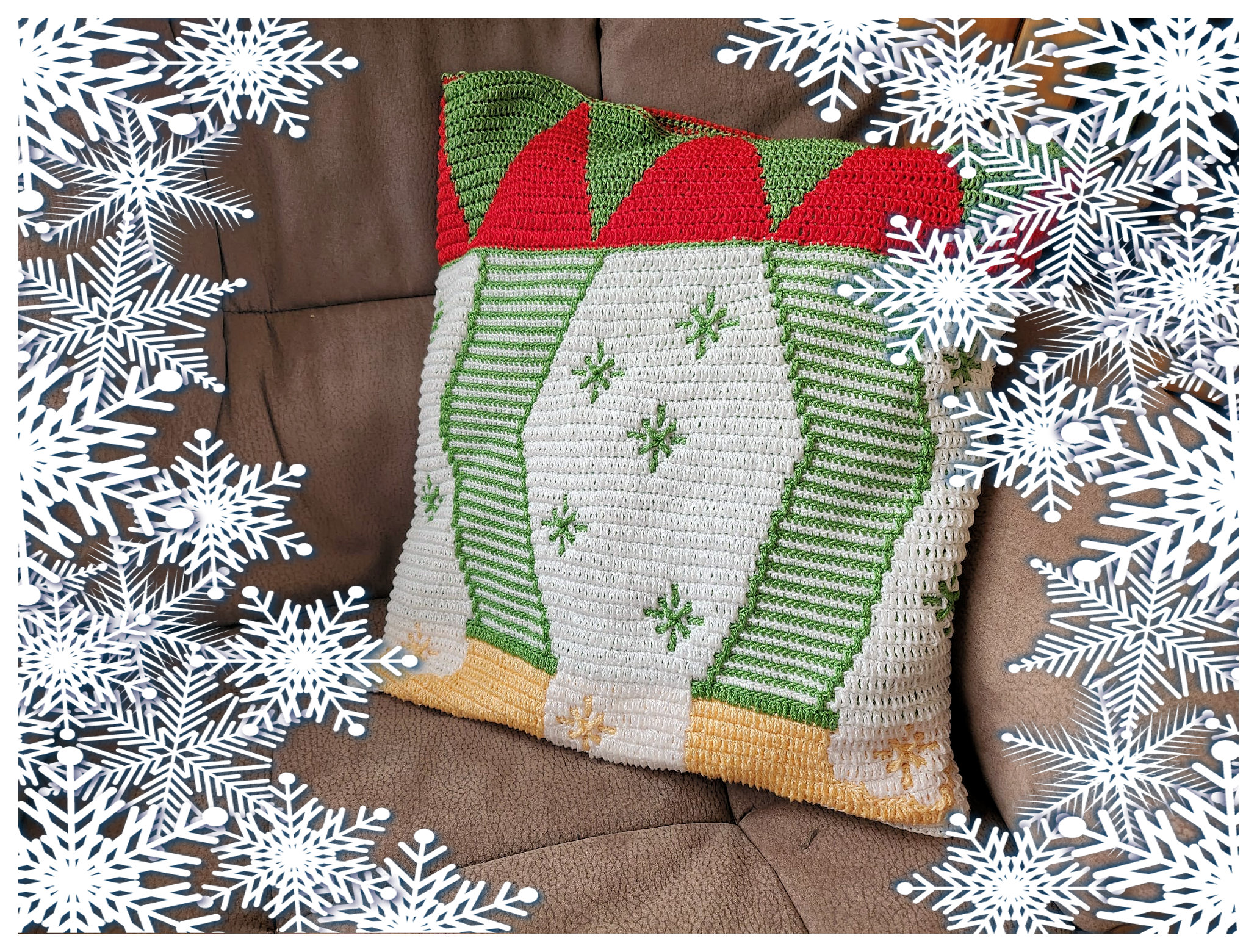 Mosaic Christmas Elf pattern