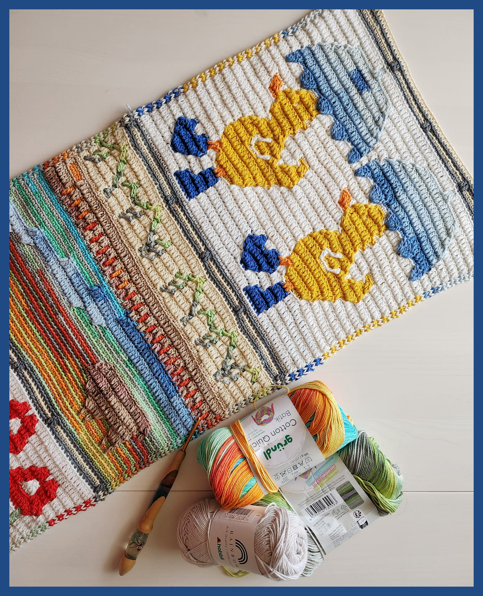 Mosaic Country Mix pattern