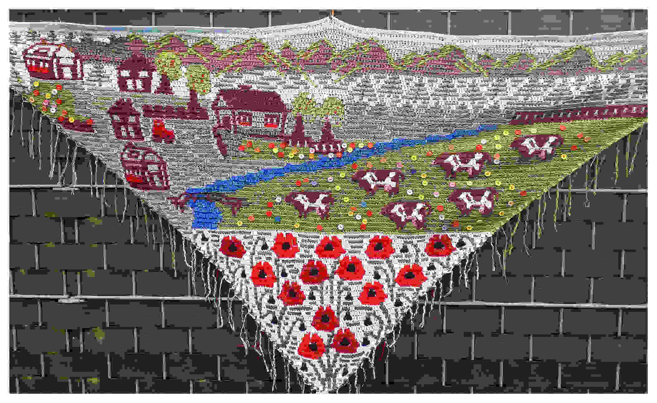 Mosaic Country summer pattern