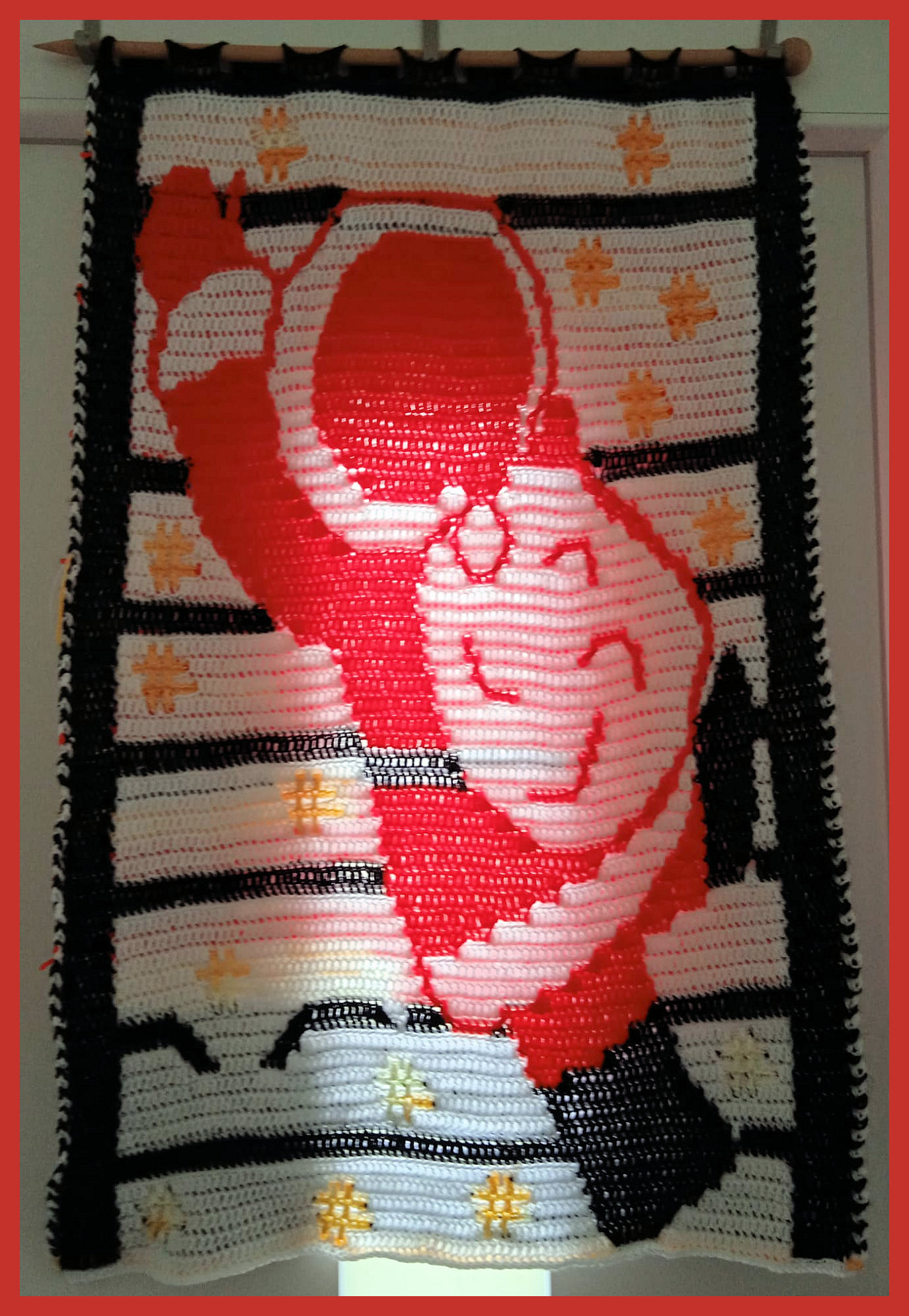 Mosaic Crash Santa pattern