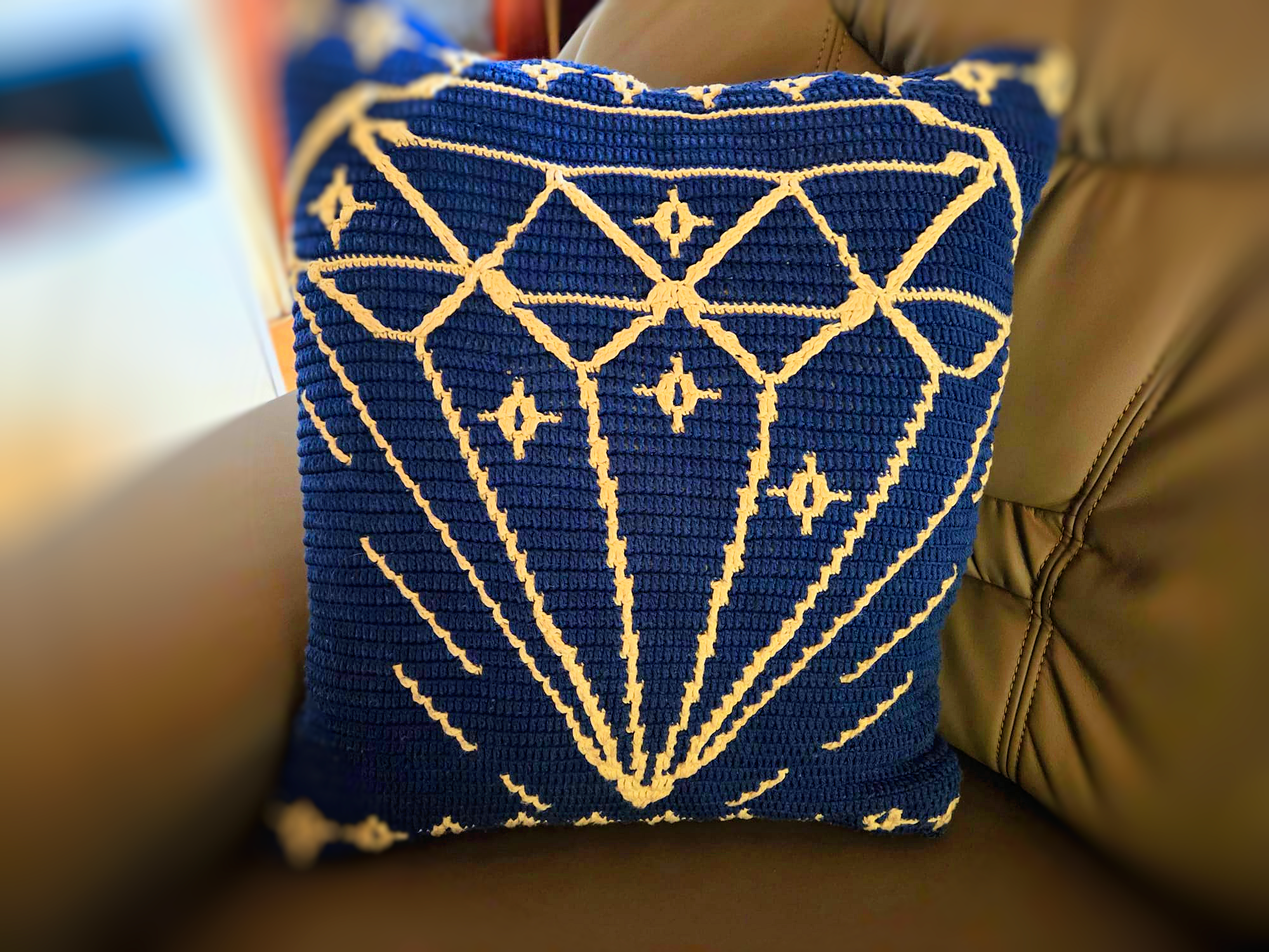 Mosaic Diamonds Love pattern