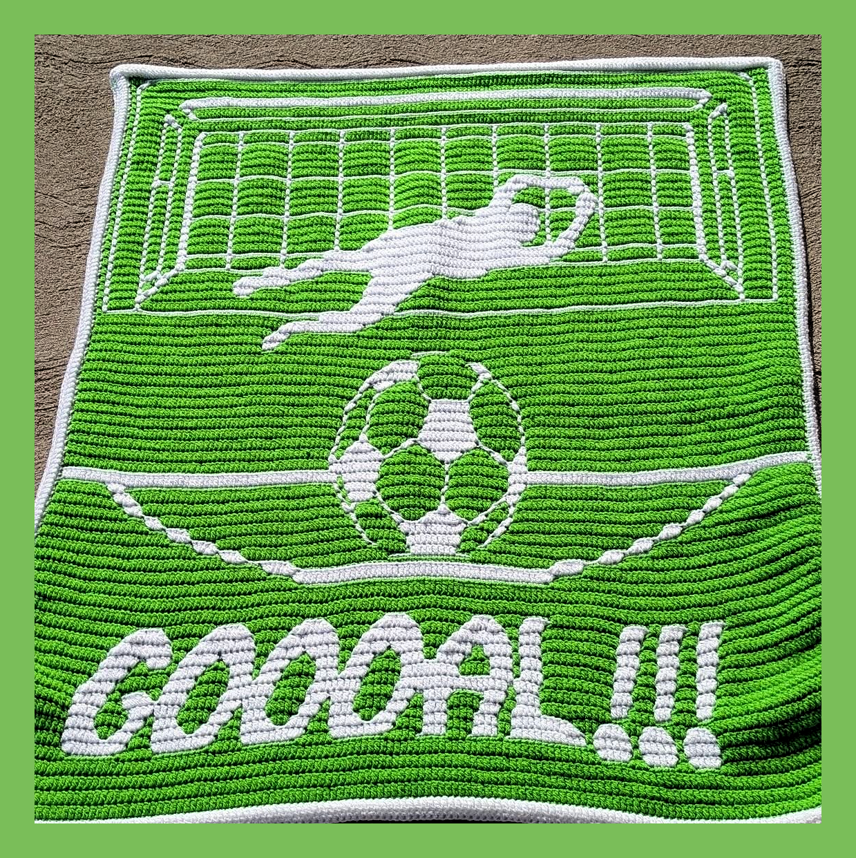 Mosaic Football pattern