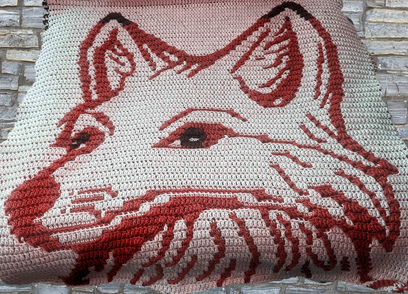 Mosaic Fox pattern