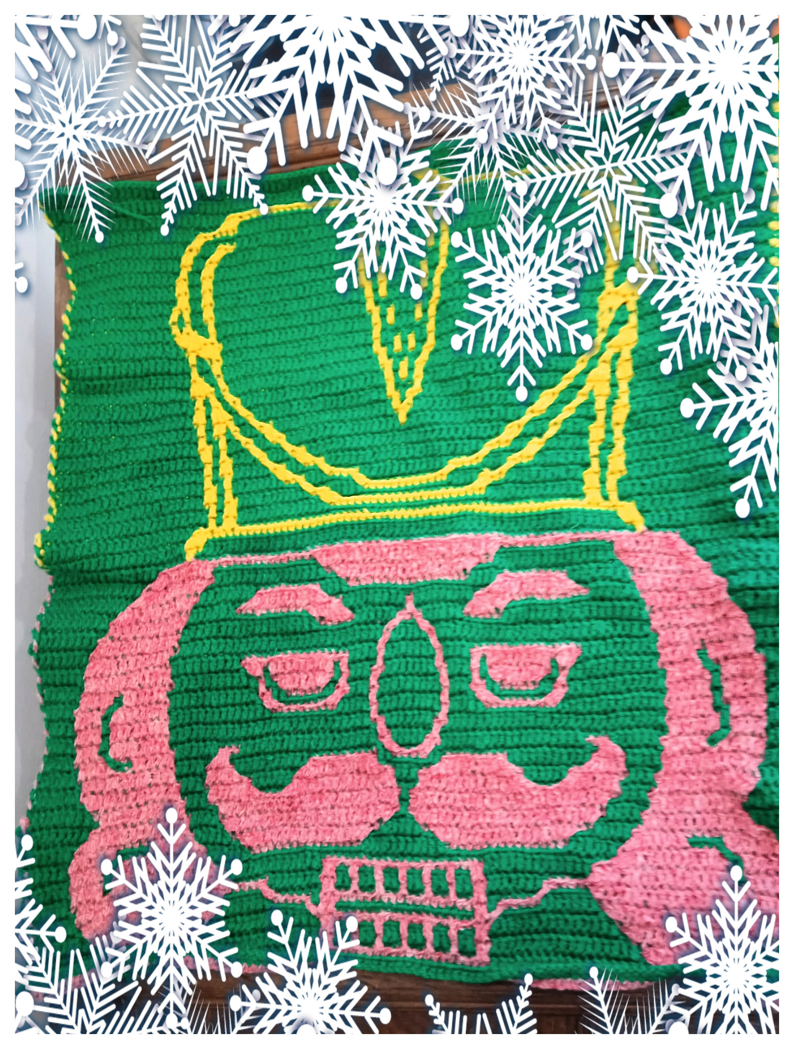 Mosaic Nutcracker pattern