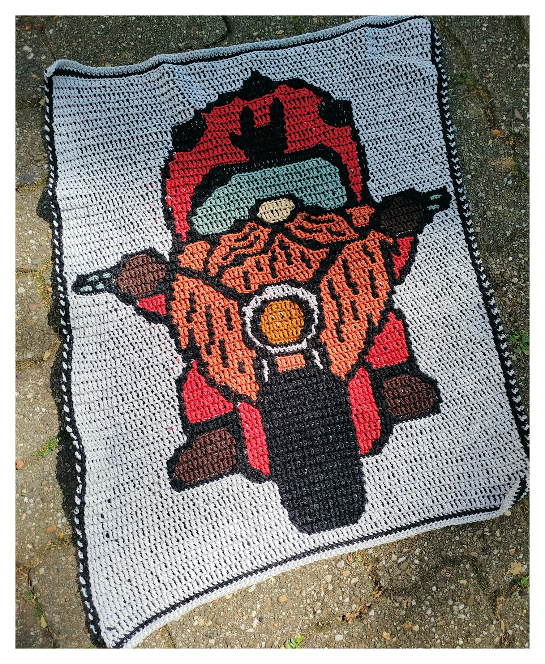 Mosaic Rocker Gnome pattern