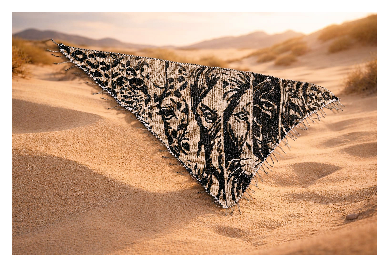 Mosaic Safari animals pattern