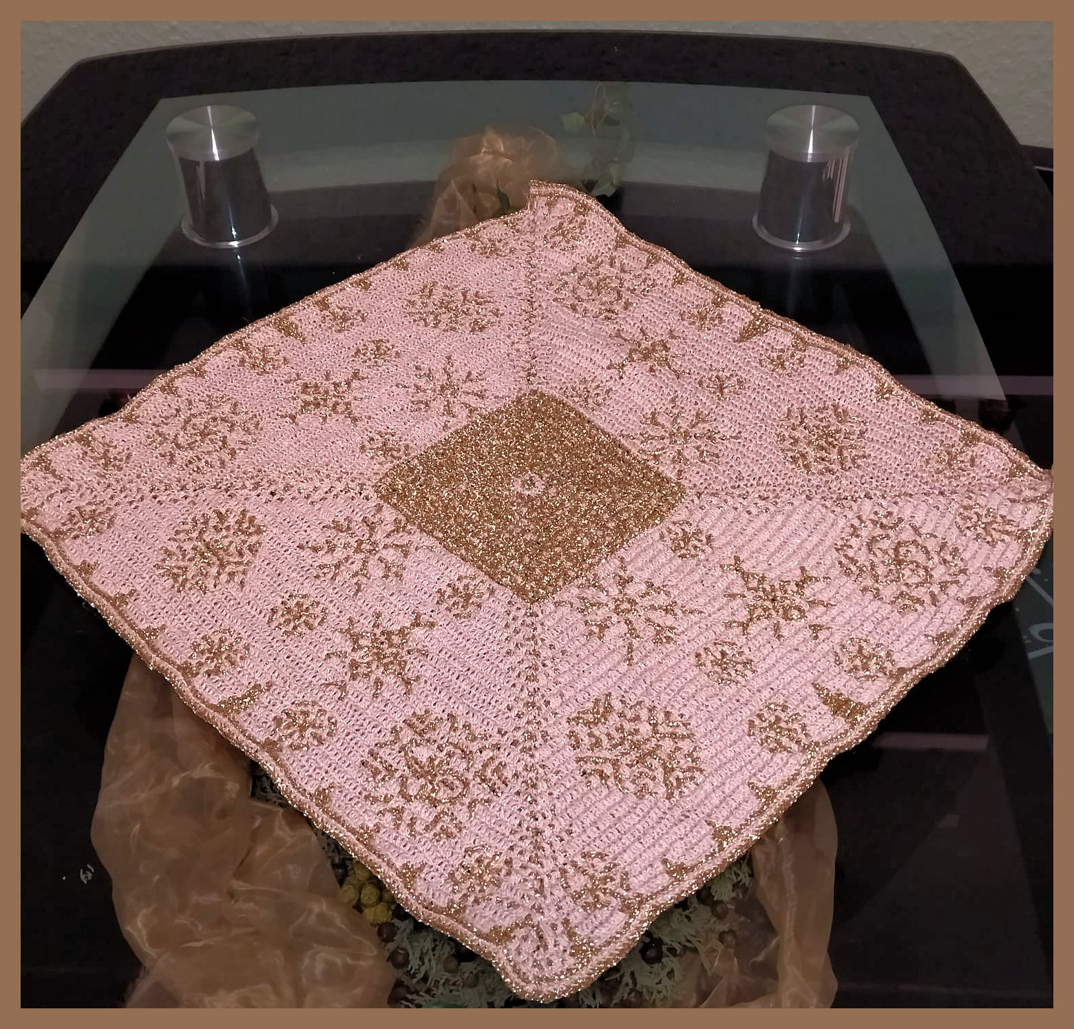 Mosaic Snowflake Dance pattern