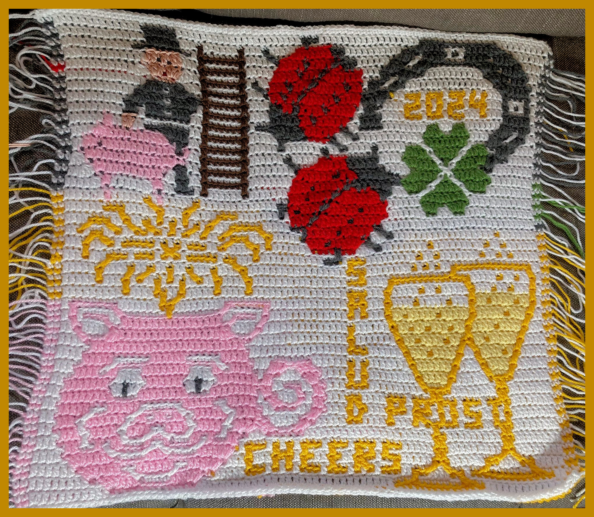 New Year Mosaic Mug pattern
