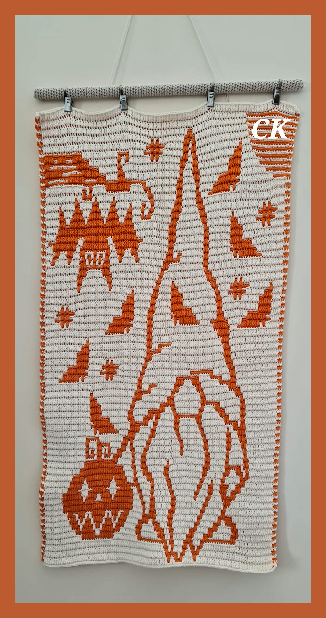Pumpkin and Wizard Gnome pattern