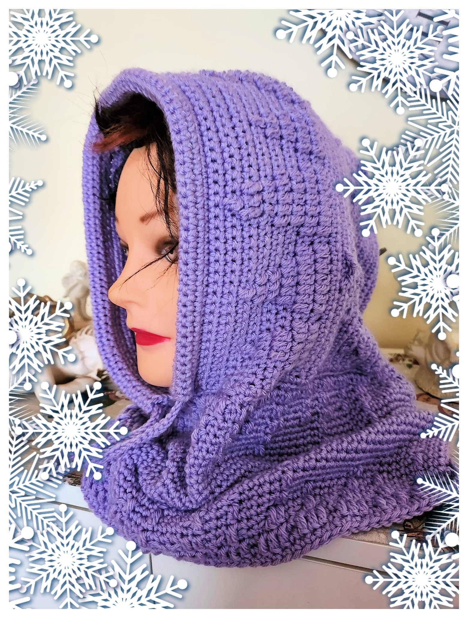 Scoodie Snowflake Mosaic pattern