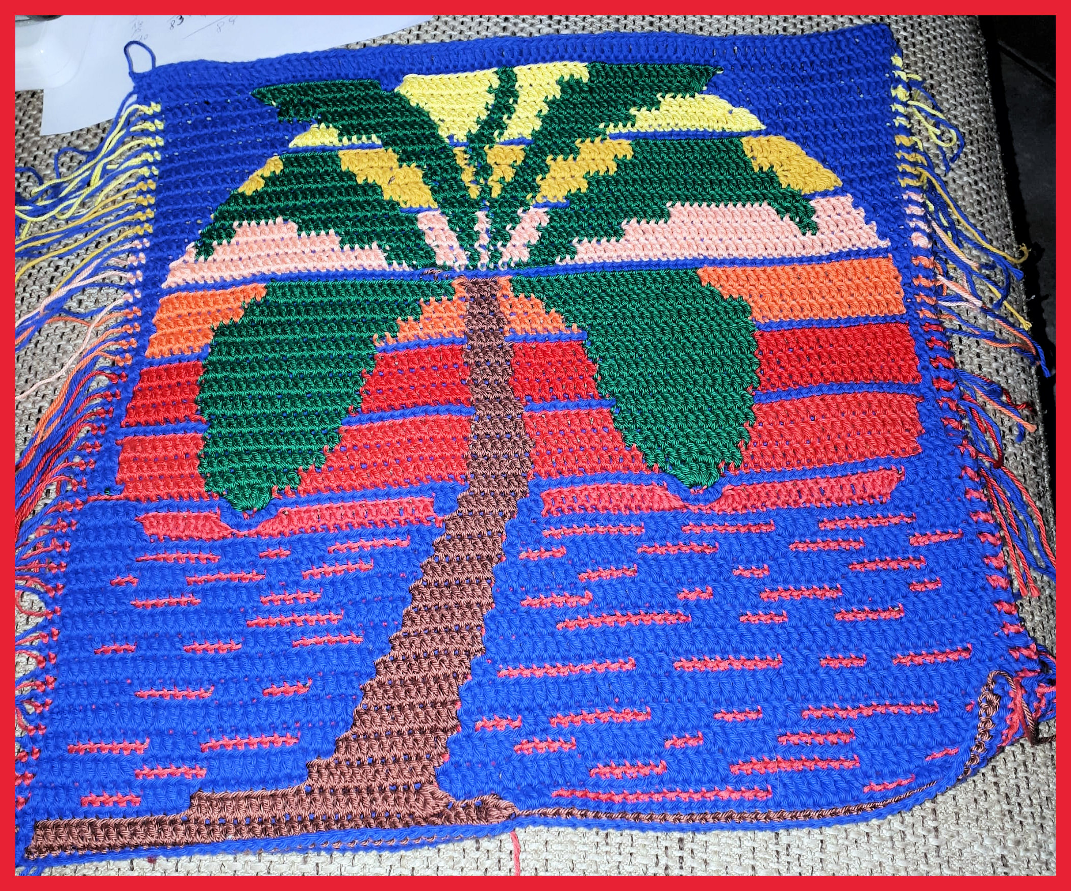 Sun Beach Mosaic pattern