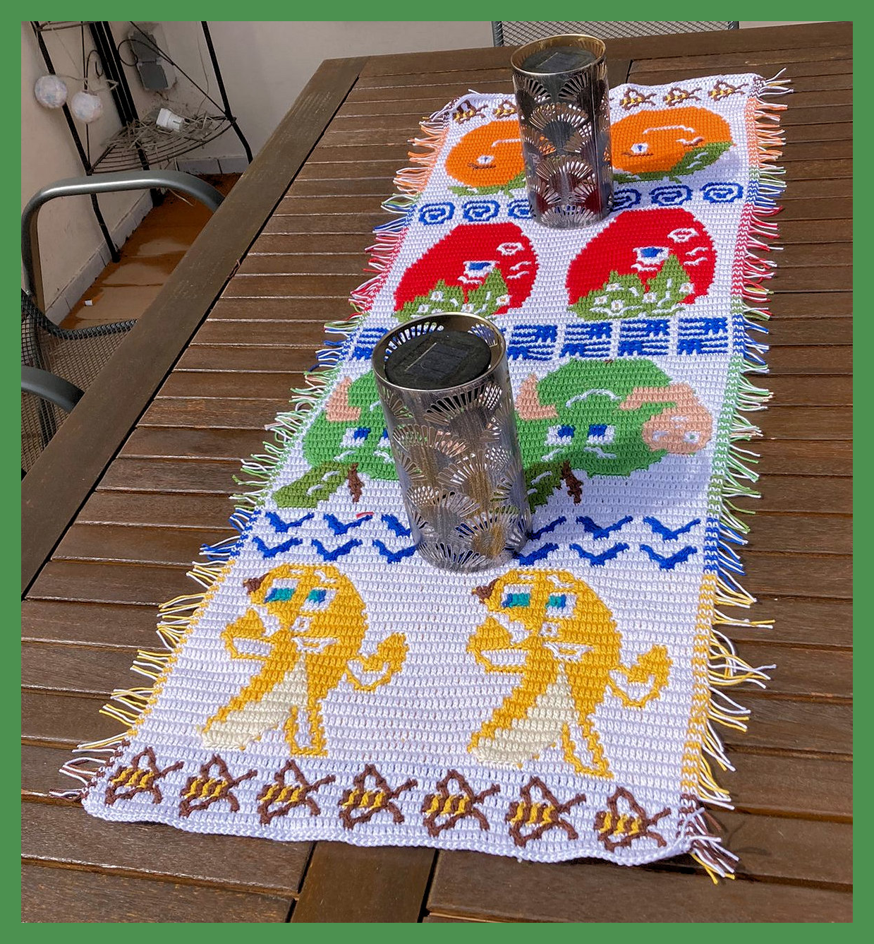 Susannes Mosaic Summer Cal pattern