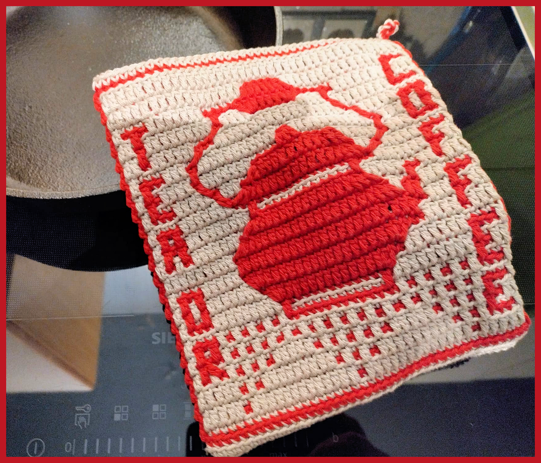 Tea or Coffee Potholder pattern