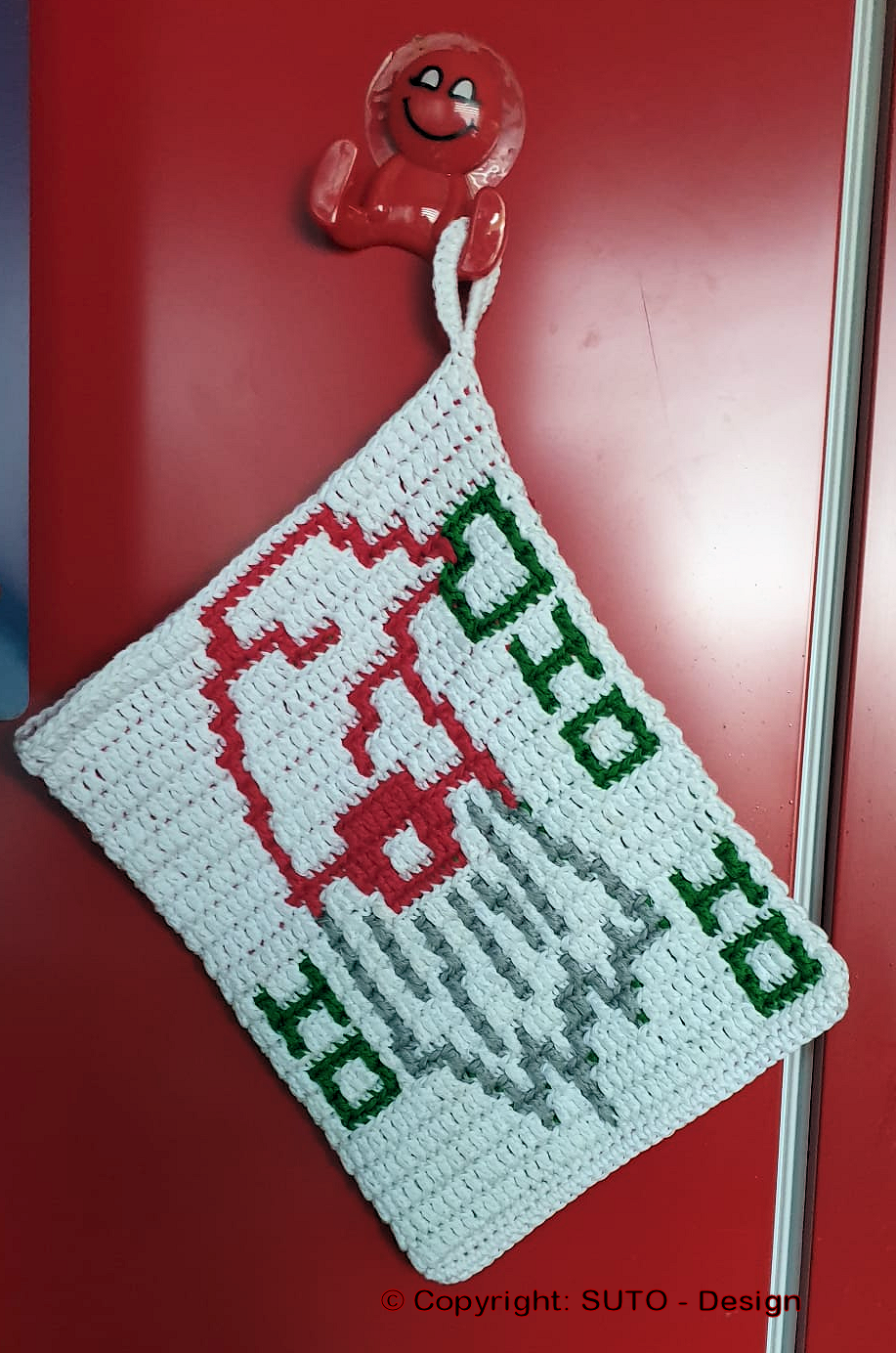 Weihnachtswichtel Topflappen pattern