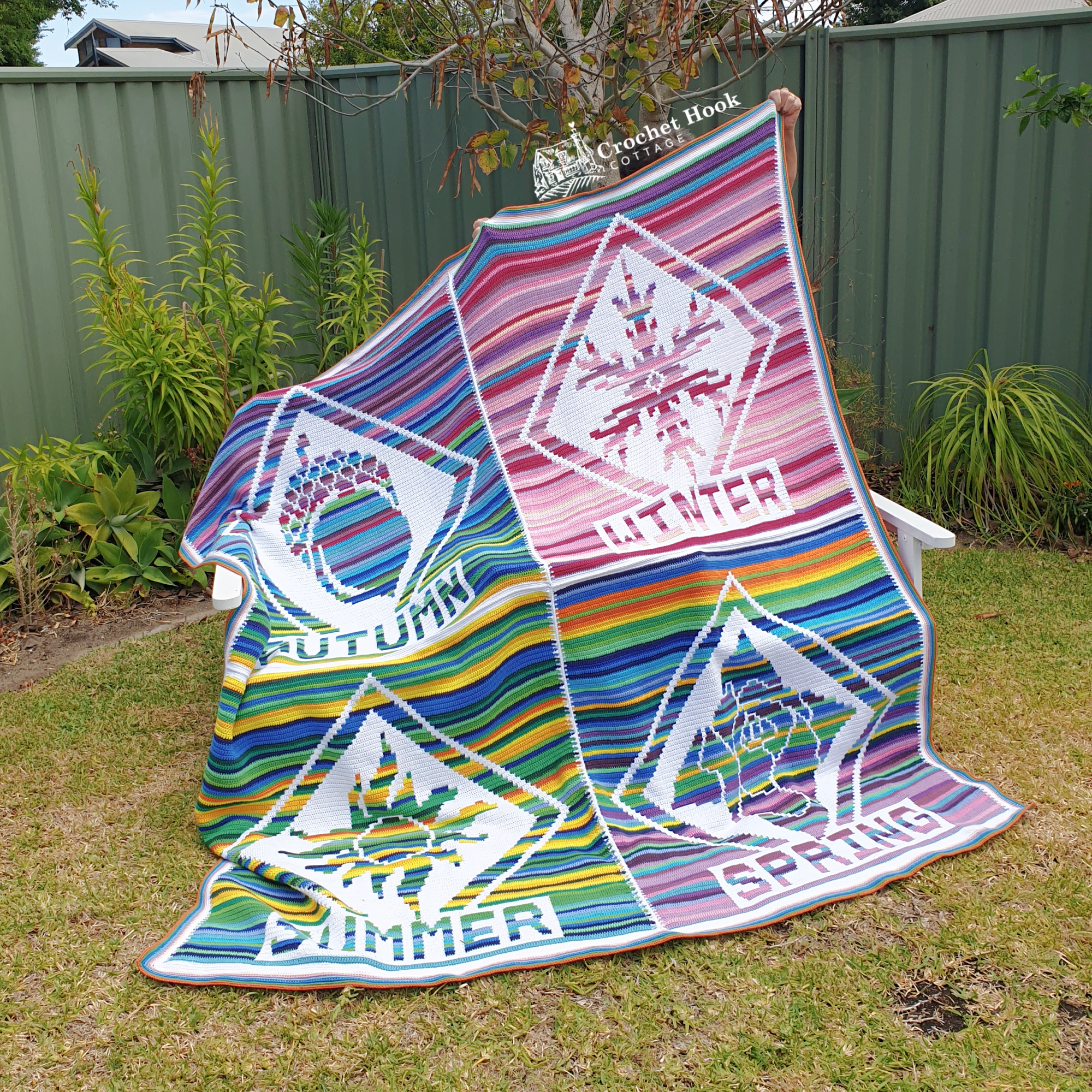 Four Seasons Temperature Blanket