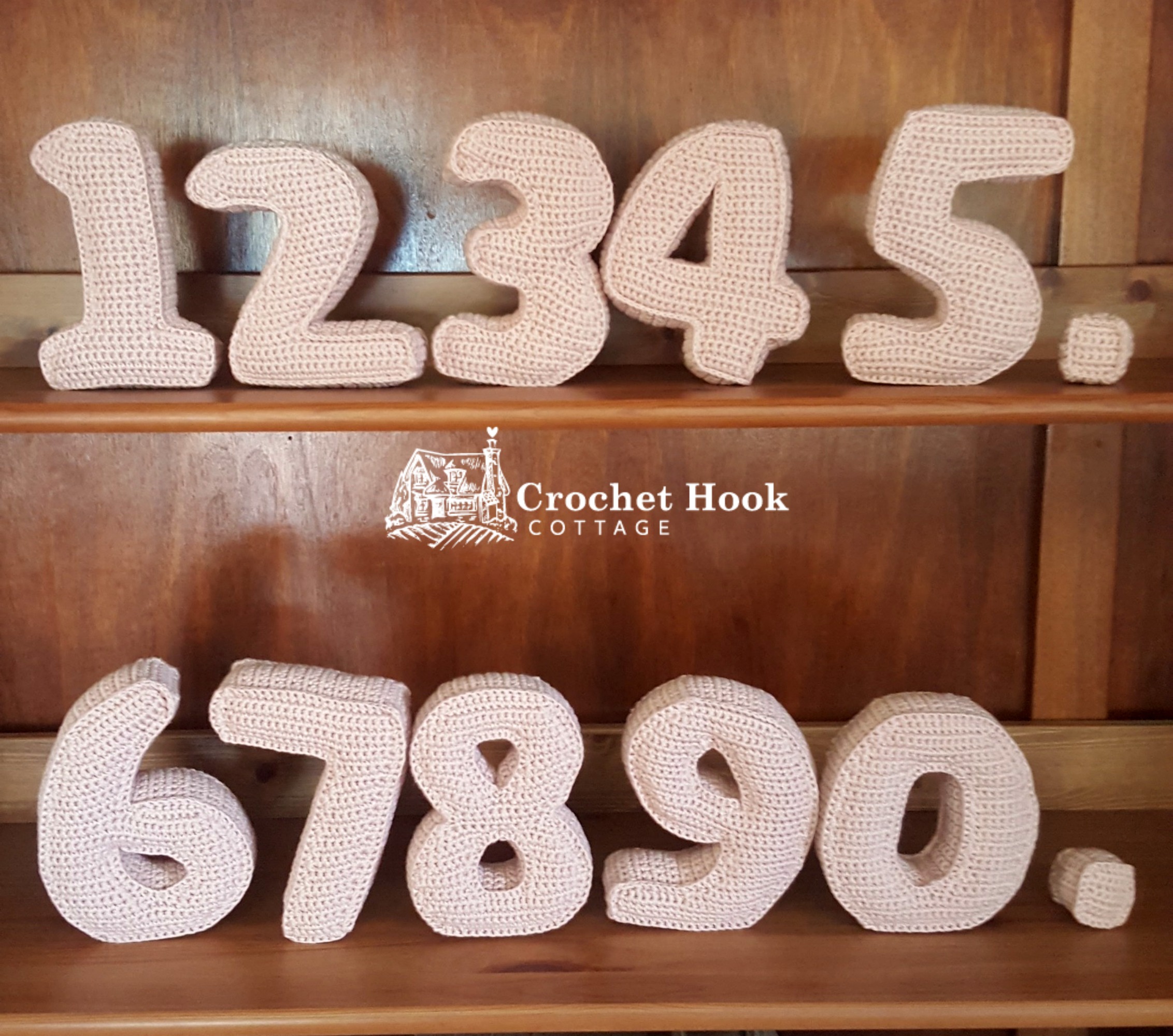 Soft Crochet Numbers