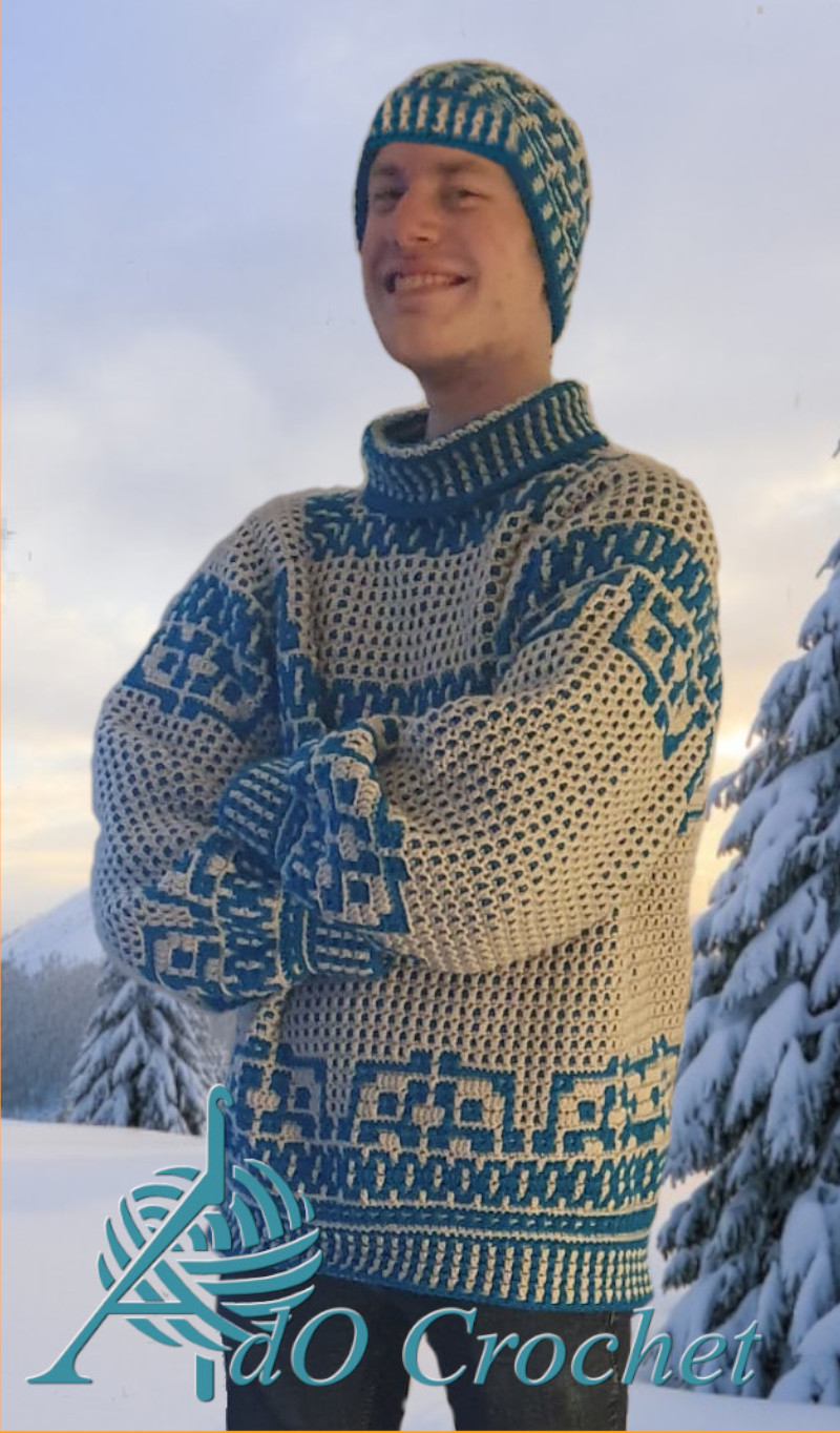 Nordic Gem Sweater pattern