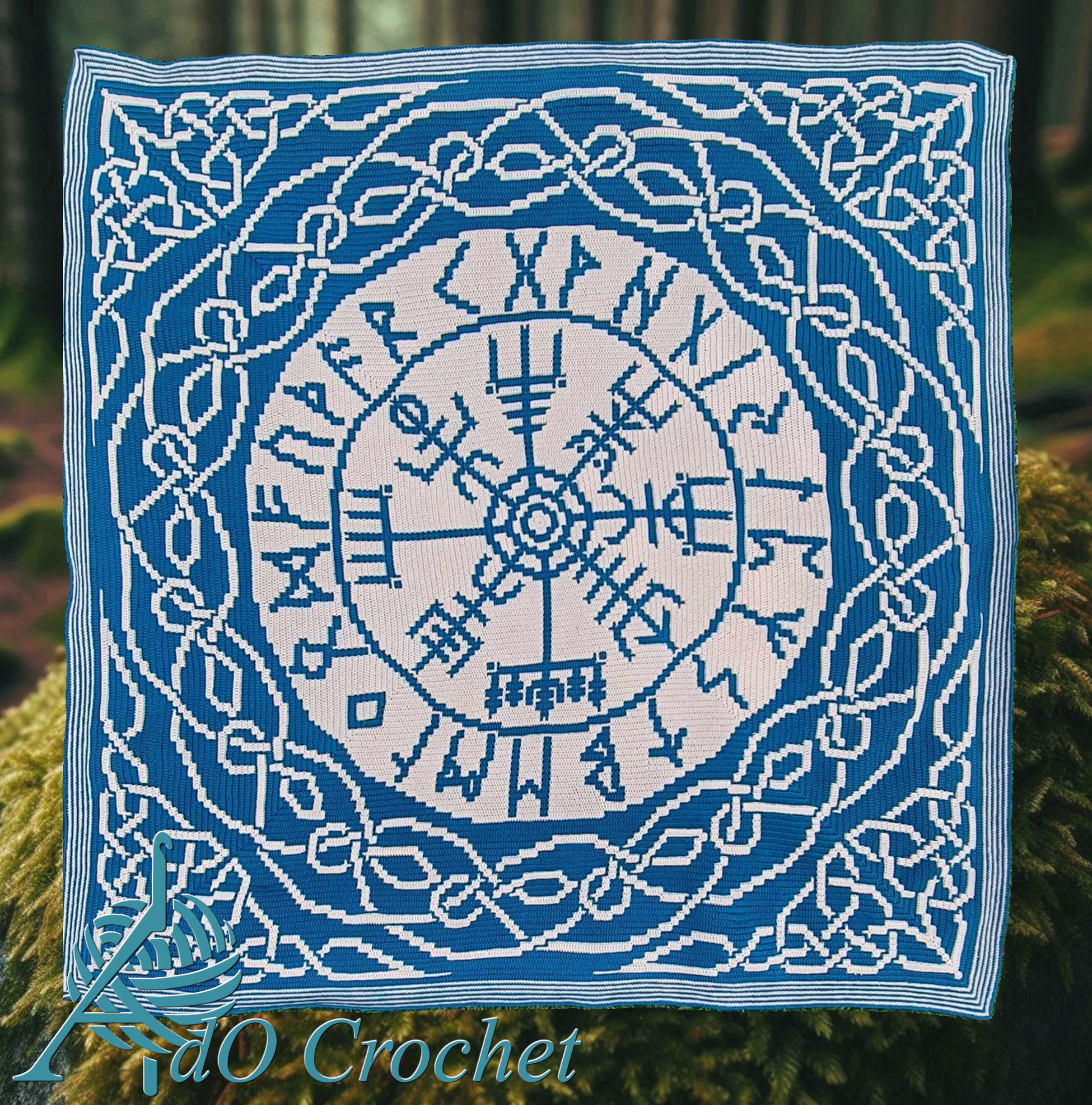 Northern Viking Compass pattern