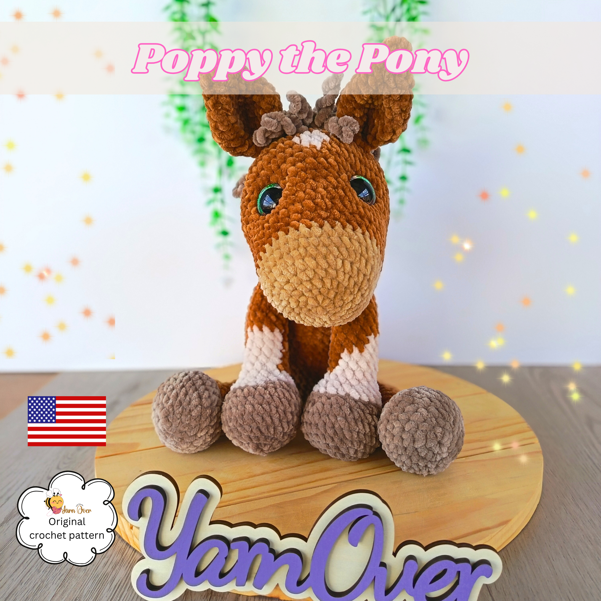 Poppy the Pony Crochet Pattern
