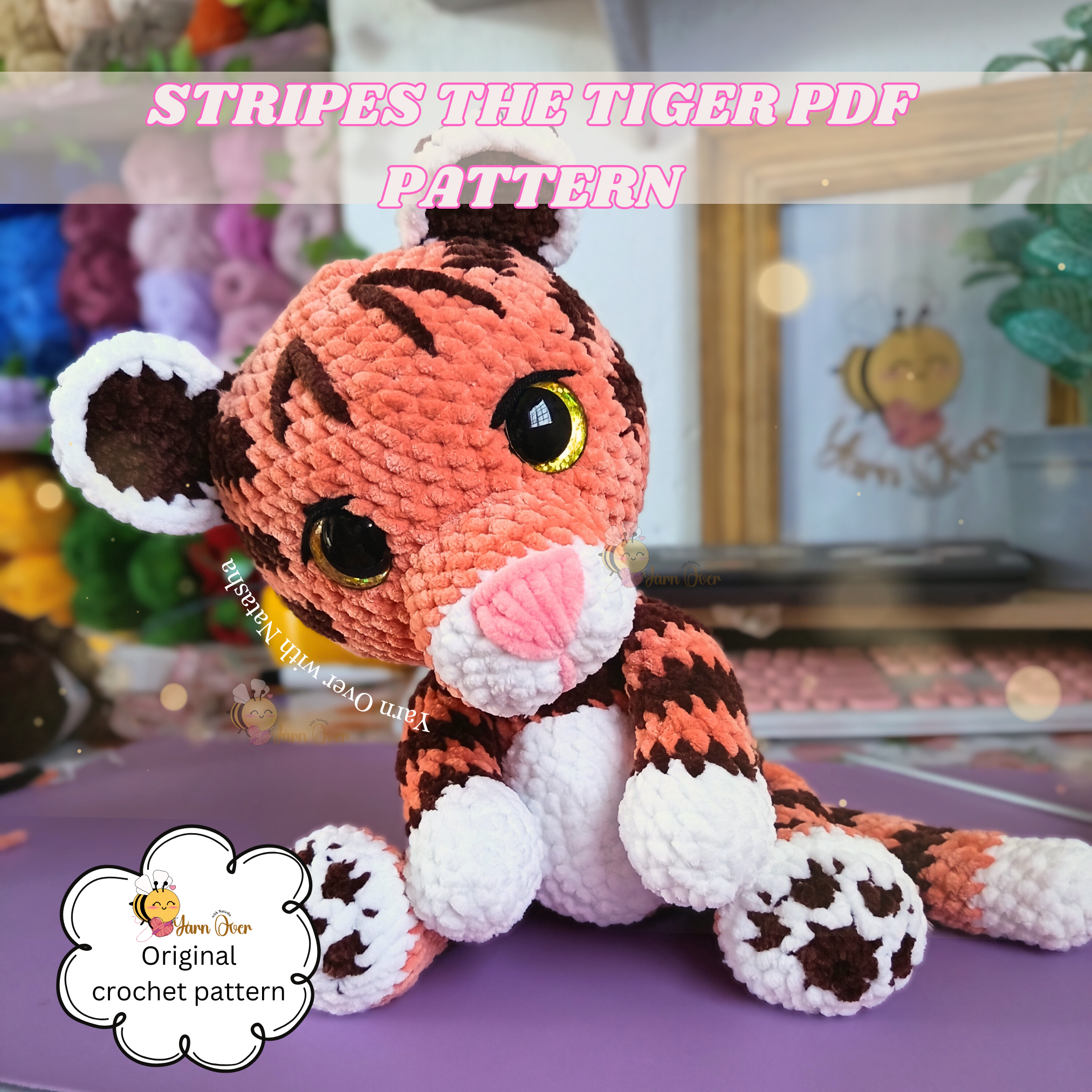 Stripes the tiger- PDF Pattern