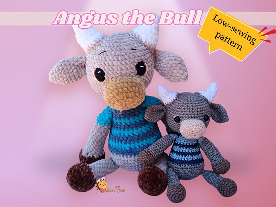 Angus the Bull (PDF Pattern)