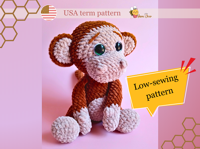 Bobby The Monkey - PDF Pattern