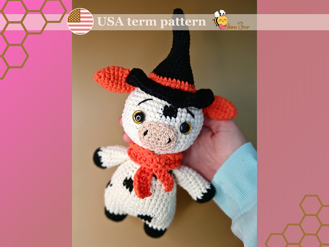 Witch's cow- PDF pattern