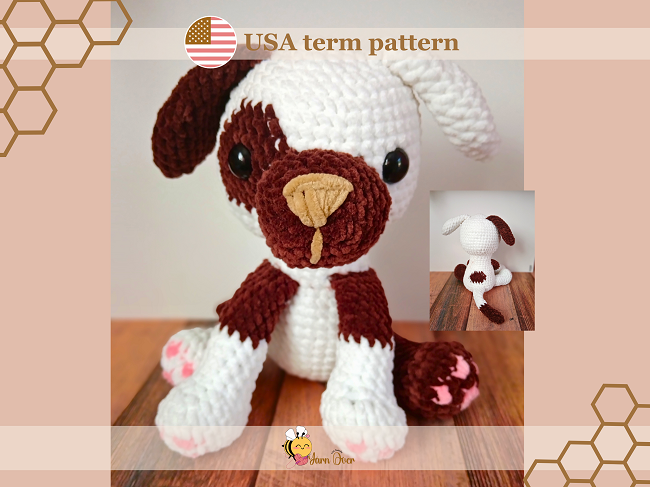 Jack the terrier- Plush pattern PDF