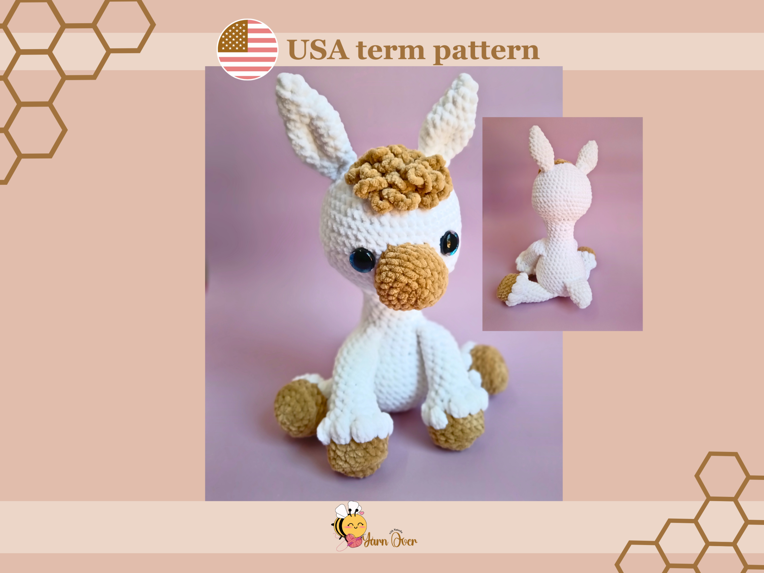 Ali the Llama - PDF pattern