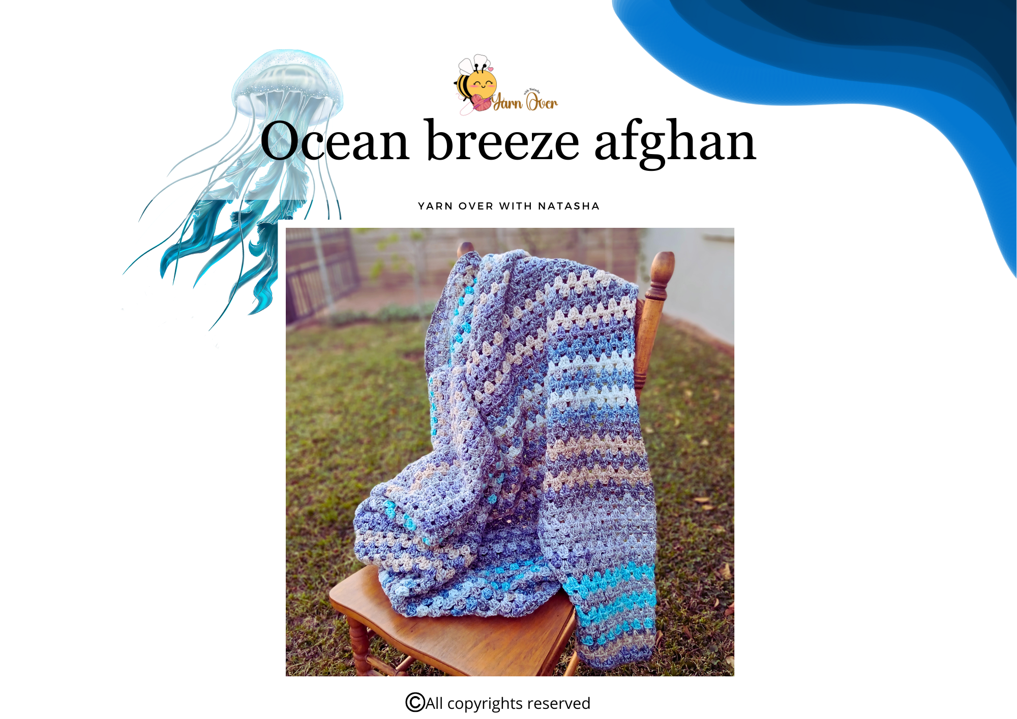 Ocean breeze blanket - Pattern