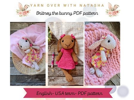 Britney the bunny - Crochet pattern