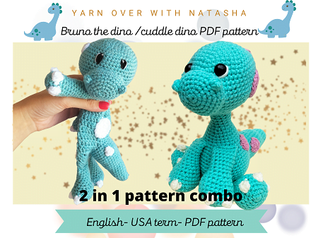 Dinosaur 2in1 Pattern combo