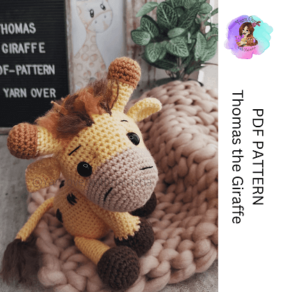 Amigurumi Giraffe Thomas- Pattern