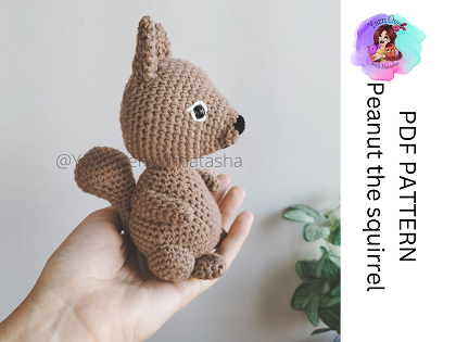 Peanut the squirrel- Pattern