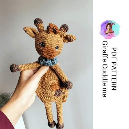 Giraffe cuddle me- Pattern